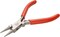 The Beadsmith Micro Round Nose Pliers - Economy Pliers - 4.5 Inches (114 mm) Precision Tool with Spring Action Handle for Jewelry Making, DIY Projects, and Crafting